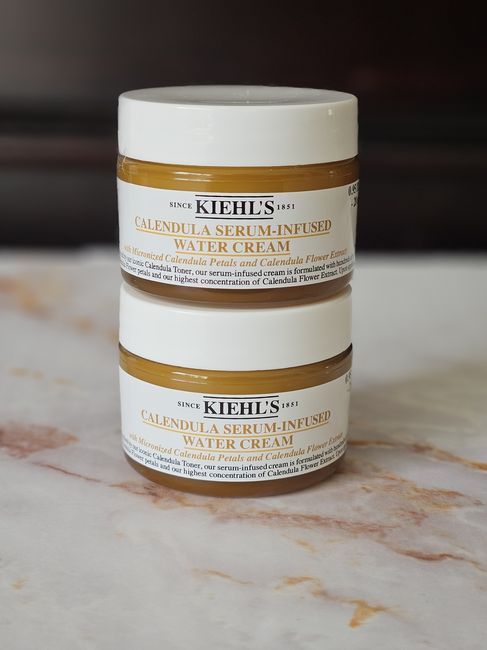 Kiehl's Calendula Serum-Infused Water Cream - 2x - 0.95oz 28ml